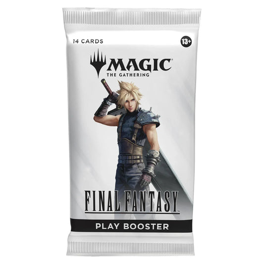 Magic: The Gathering FINAL FANTASY Play Booster Pack for drafting, deck building and collecting.
