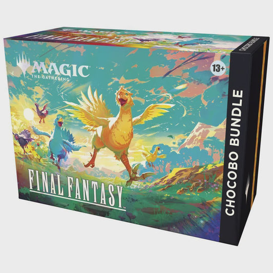 Magic Final Fantasy Chocobo Bundle Sealed Collector’s Box with Full-Art Lands and Boosters
