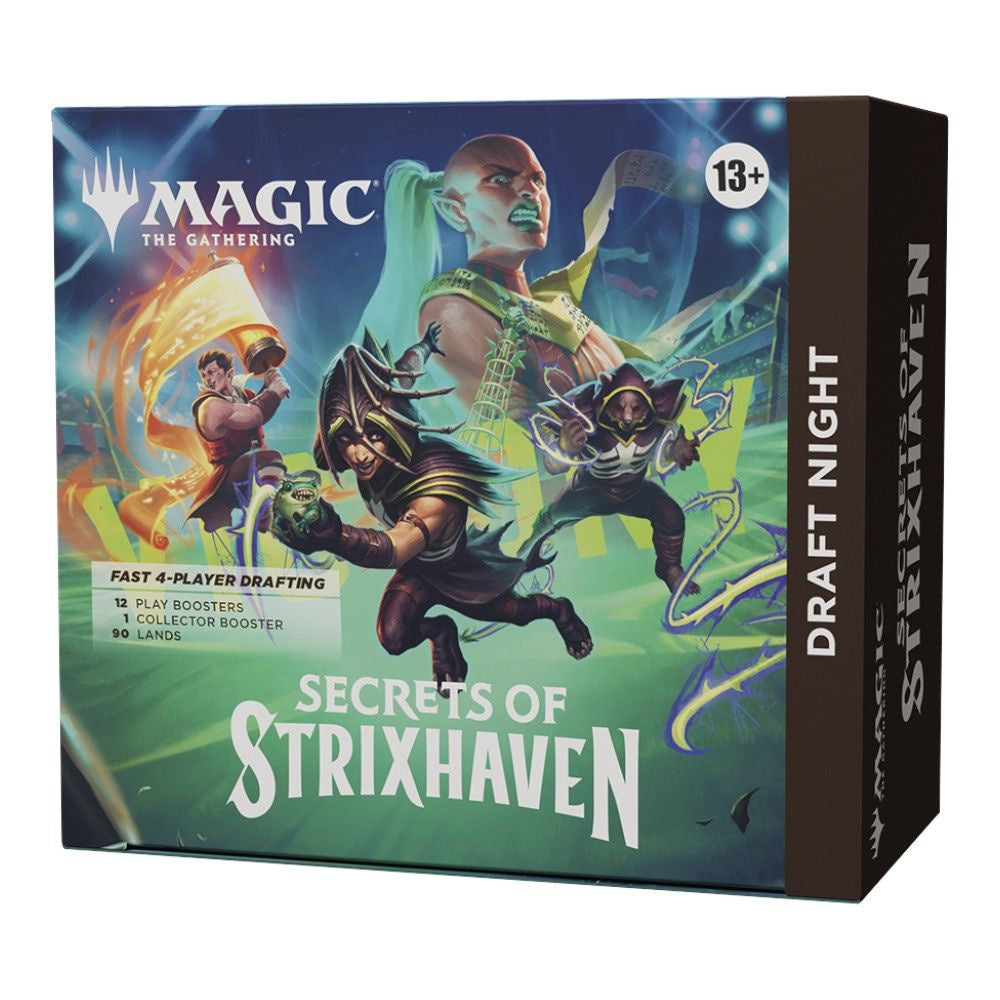 Magic The Gathering Secrets of Strixhaven Draft Night Box sealed product