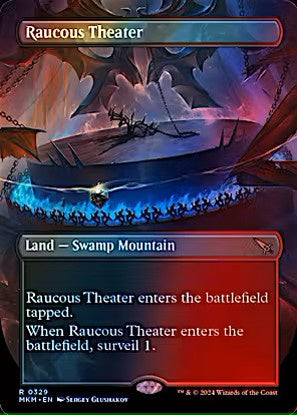 Product image of Murders at Karlov Manor Variants Foil: Raucous Theater (Borderless)