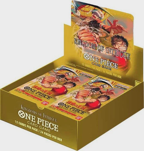 One Piece OP-04 Kingdoms of Intrigue Booster Box 24 Packs
