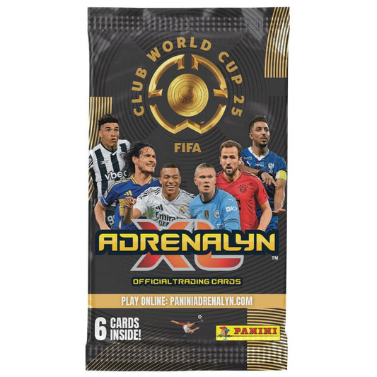 Panini FIFA Club World Cup 2025 Adrenalyn XL Booster Pack – Official FIFA Trading Cards

Let me know if you want the blaster, multi-pack, or collector tin next.