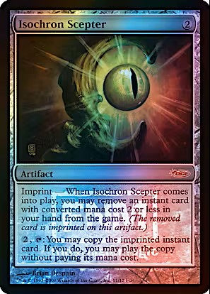 Magic: The Gathering Isochron Scepter FNM Promo Foil LP