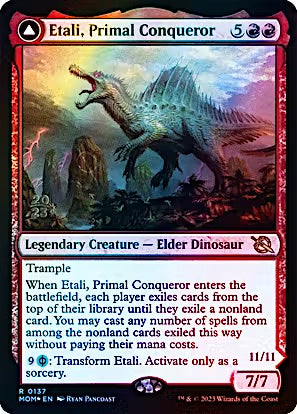 Etali, Primal Conqueror - March of the Machine Promos #137s (Foil)