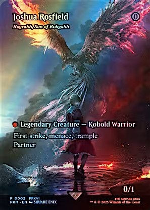Rograkh Son of Rohgahh Joshua Rosfield CommandFest Foil Promo LP MTG trading card