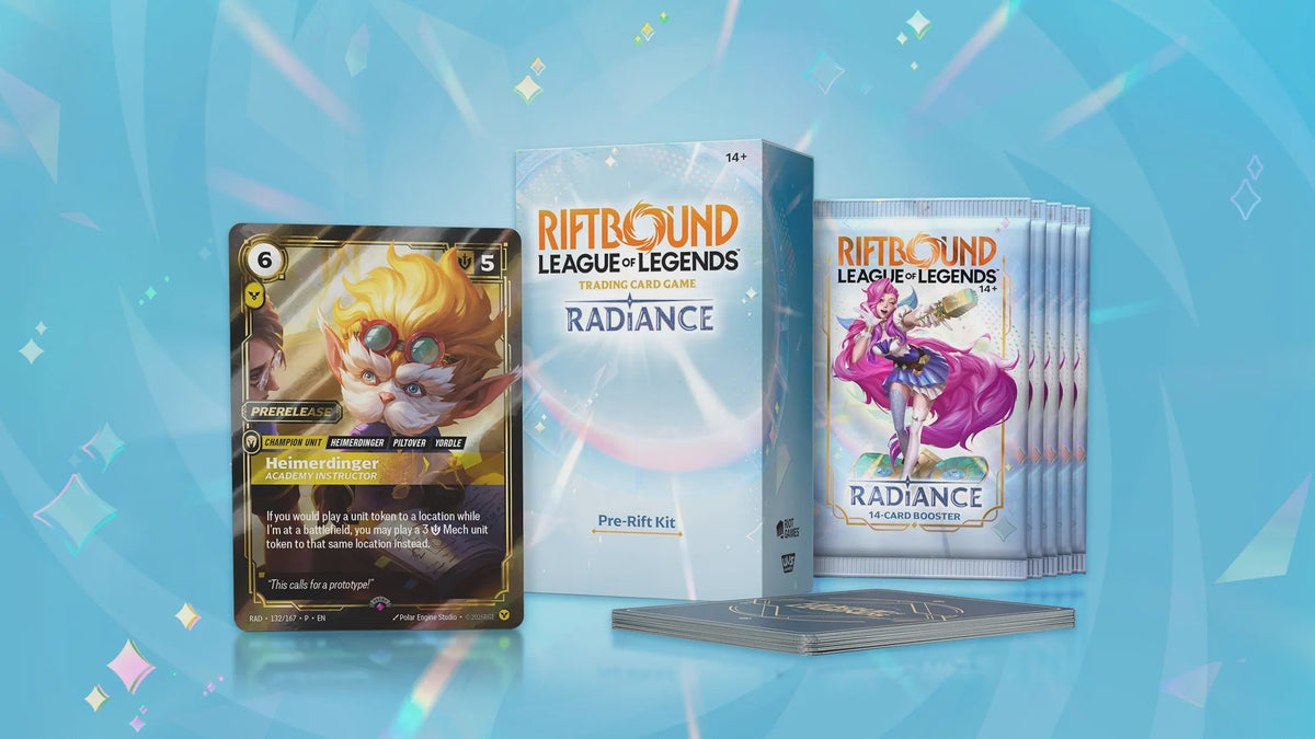 Riftbound Radiance Pre-Rift event at Urban Empire Collectables on 20 and 22 October 2026.