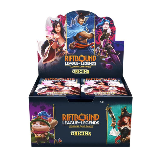 Riftbound League of Legends TCG Origins Booster Display
