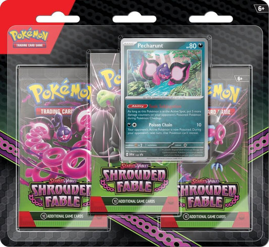 Pokémon Shrouded Fable SV6.5 3 Pack Blister