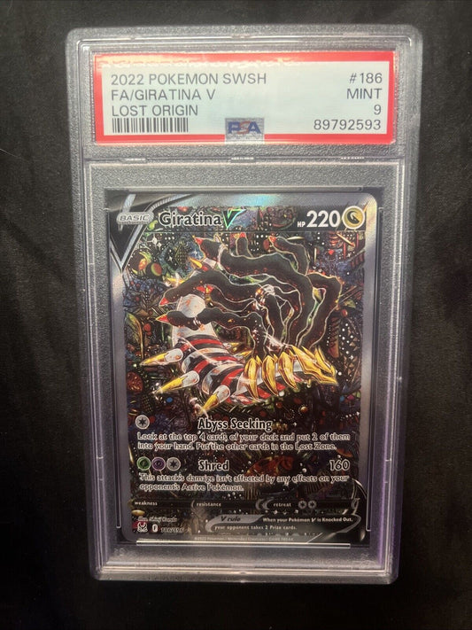 Giratina V - 186/196 - Alternate Full Art (PSA 9) | Pokémon TCG