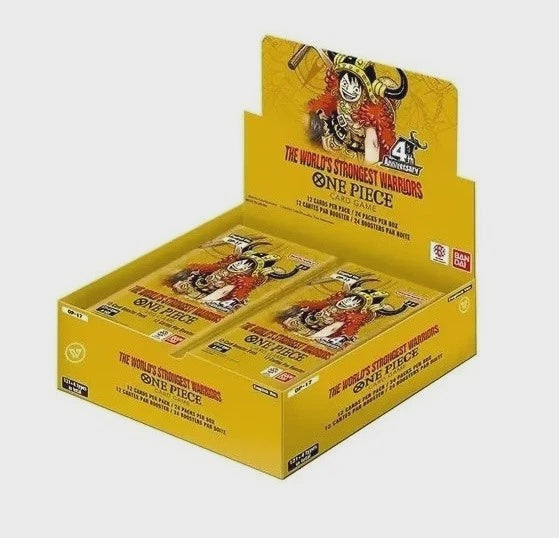One Piece Card Game OP-17 The World's Strongest Warriors Booster Box