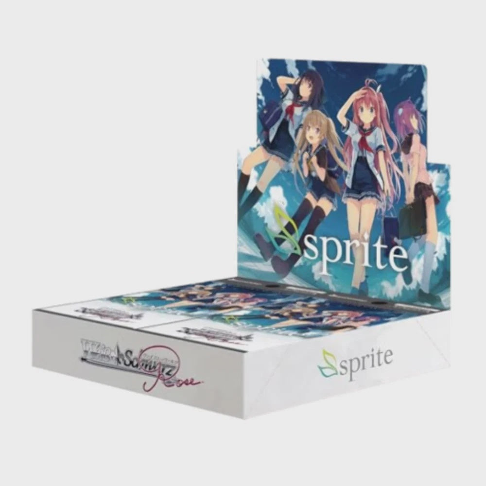 Weiss Schwarz Rose Sprite Japanese Booster Box featuring Aokana Four Rhythms Across the Blue