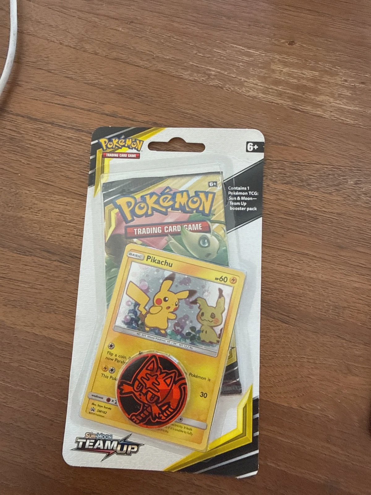 Pokémon Team Up Checklane Blister SM162 Sealed