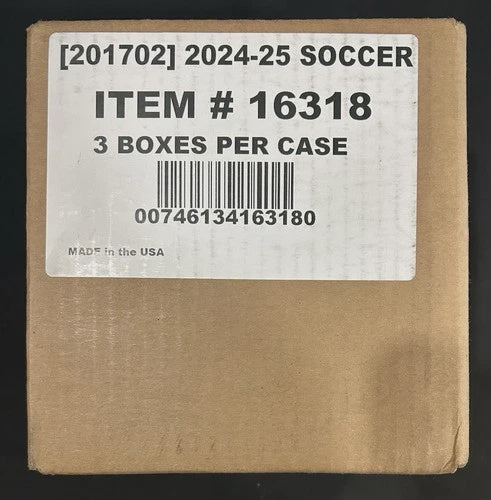 2024–25 Panini NOIR Soccer Hobby Case 3 Boxes – Premium Soccer Cards