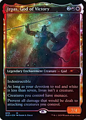 Iroas, God of Victory Secret Lair Drop #70 Foil Magic the Gathering card