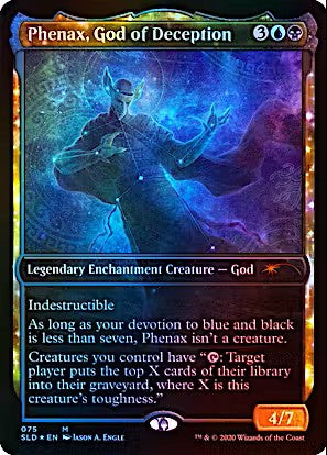 Phenax, God of Deception Secret Lair Drop #75 Foil Magic the Gathering card