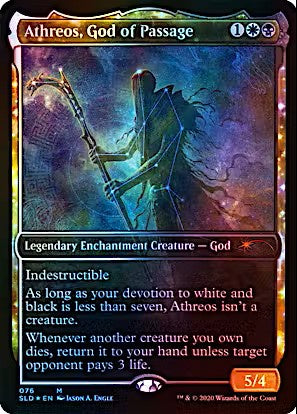Athreos, God of Passage Secret Lair Drop #76 Foil Magic the Gathering card