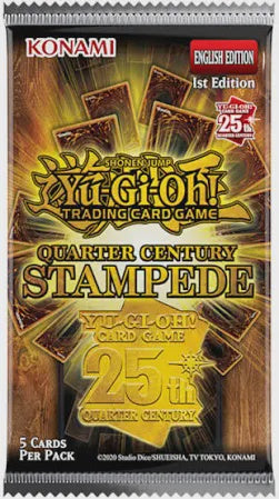 Yugioh - Quarter Century Stampede Booster Pack