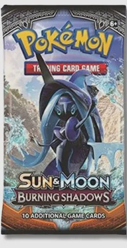 Pokémon Burning Shadows Booster Pack – Sun & Moon (Random Art)