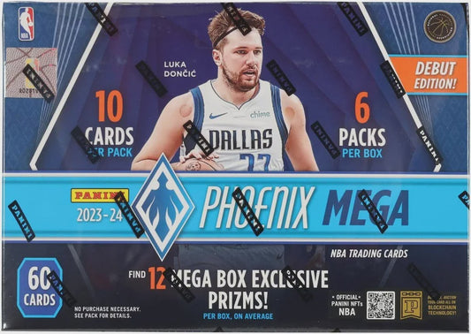 2023-24 Panini Phoenix Basketball Mega Box Case Target sealed 20 boxes