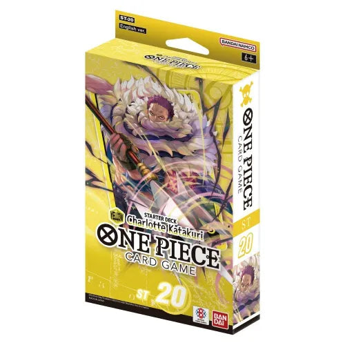 One Piece Card Game: Starter Deck Display – (Yellow) Charlotte Katakuri [ST-20]