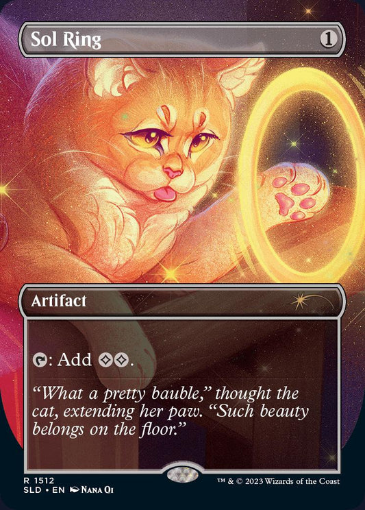 Magic: The Gathering Secret Lair Sol Ring 1512 Foil Card
