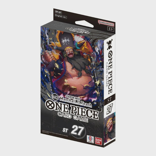 Product image of One Piece Card Game: Starter Deck [ST-27] BLACK – Marshall D. Teach