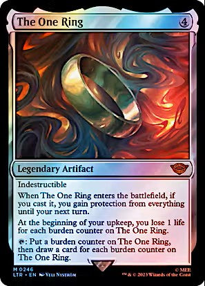 The One Ring - Universes Beyond: The Lord of the Rings: Tales of Middle-earth (LTR) - FOIL