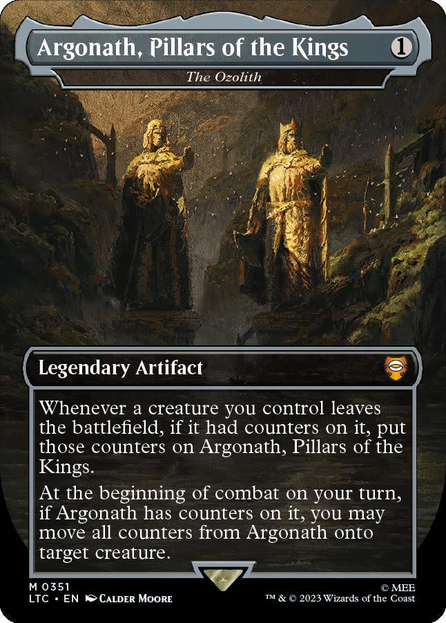 The Ozolith (0351 – Argonath, Pillars of the Kings) Foil – The Lord of the Rings: Tales of Middle-earth Commander Decks Variant Card