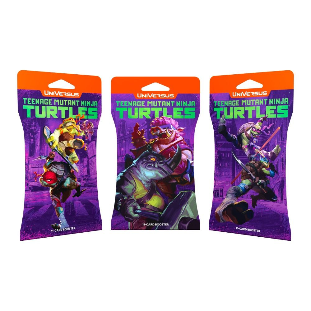 UniVersus TMNT Hanging Booster Pack – Urban Empire Collectables AU