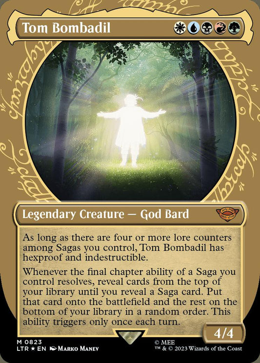 Tom Bombadil Showcase Surge Foil 0823 The Lord of the Rings Tales of Middle-earth Variants Magic: The Gathering