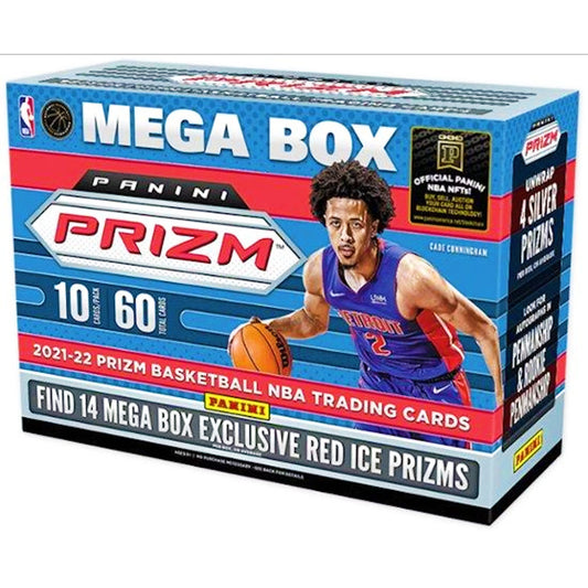 2021-22 Panini Prizm Basketball Mega Box (Red Ice Prizms!)