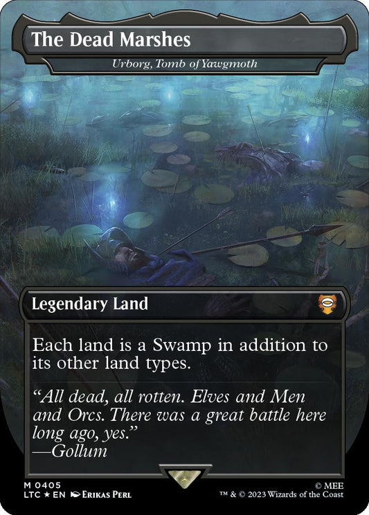 Urborg, Tomb of Yawgmoth 0405 – Surge Foil – Dead Marshes – LOTR MTG Card