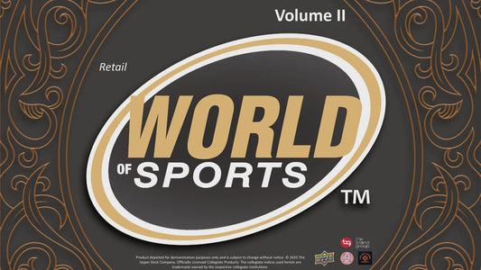2025 Upper Deck World of Sports Volume 2 Blaster Box sealed