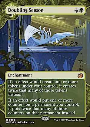 Doubling Season Enchanting Tales 0052 Wilds of Eldraine Magic: The Gathering