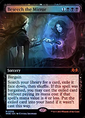 Wilds of Eldraine Variants Foil: Beseech the Mirror (Extended Art)