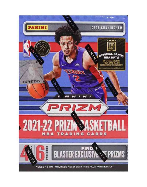 2021-22 Prizm Basketball Blaster Box (6 packs)