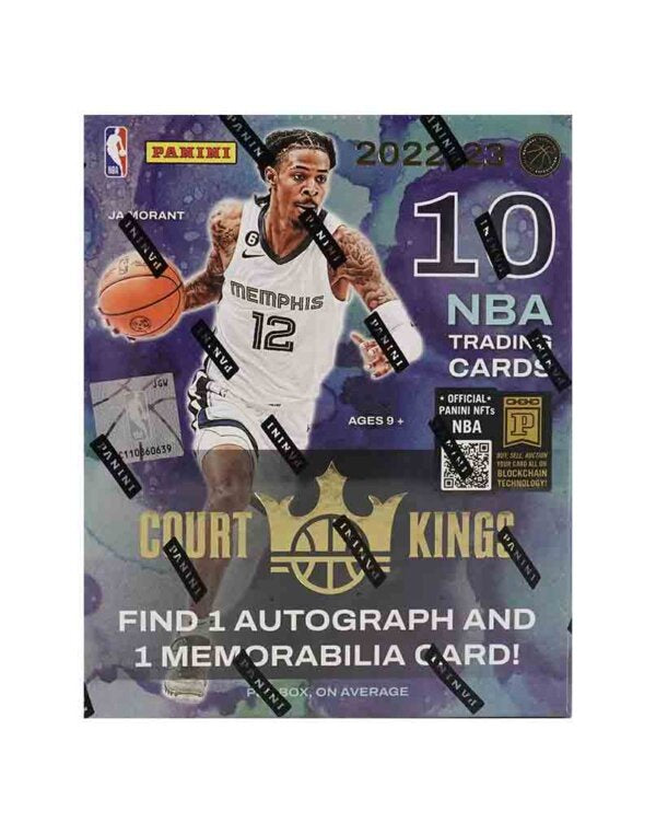 2022-23 Panini NBA Basketball Court Kings Hobby Box