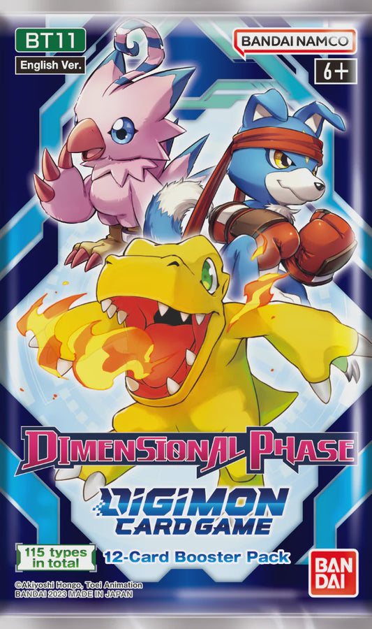 Digimon Dimensional Phase Booster Pack