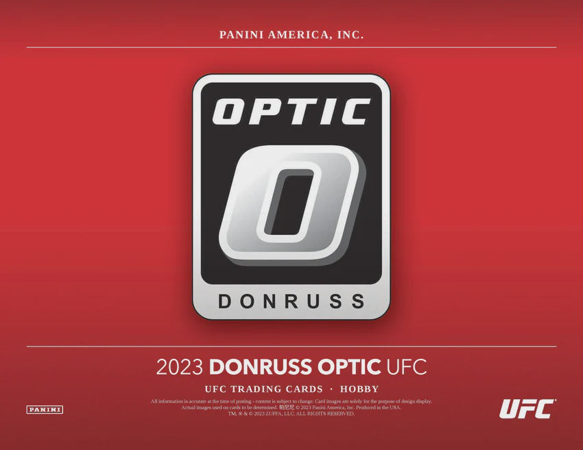 2023 Donruss Optic UFC Hobby Box (20 Packs)