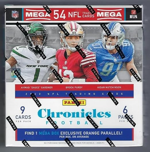 2022 Panini Chronicles NFL Football Mega Box