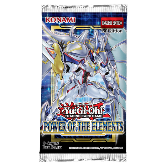 Yu-gi-oh Power of the elements Booster pack (9 cards)