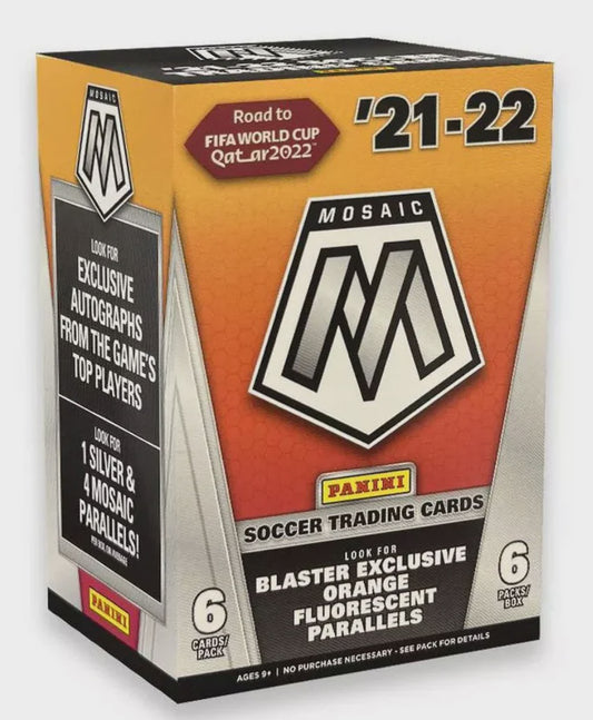 2021-22 Panini Mosaic World Cup Soccer Blaster Box