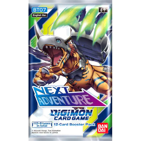 Digimon Next Adventure Booster Pack (12 Cards)