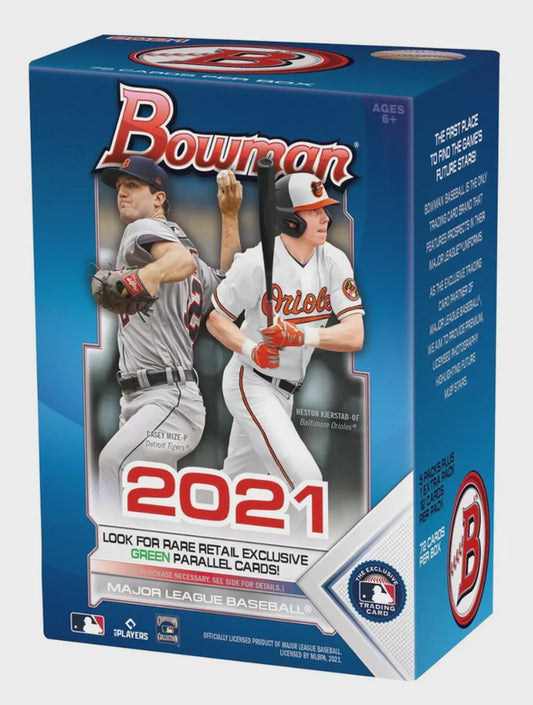 2021 Bowman Baseball 6-Pack Blaster Box