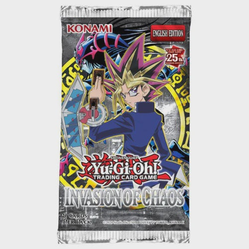 Yugioh Invasion Of Chaos Booster Pack